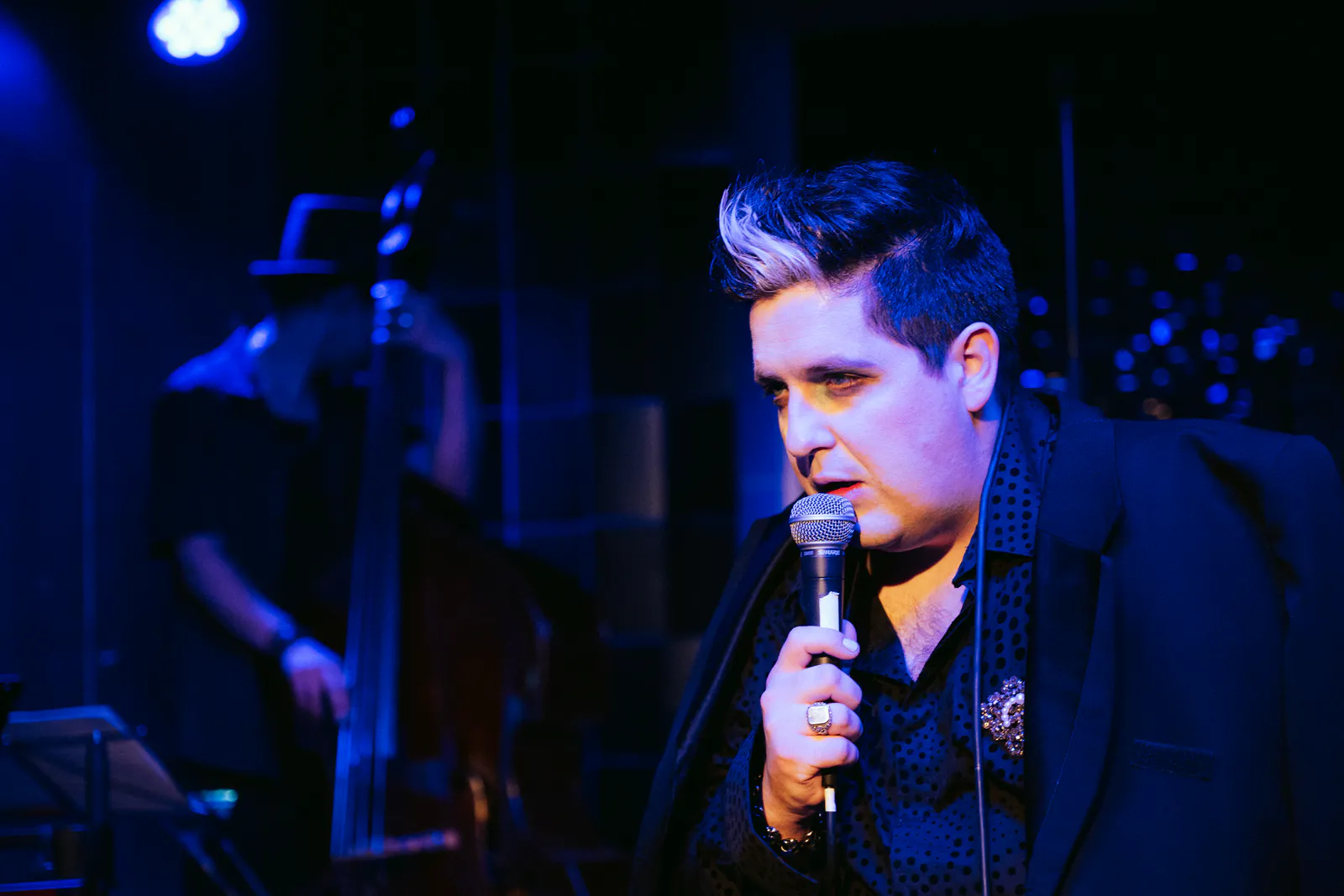 Die Band von Thomas wartet